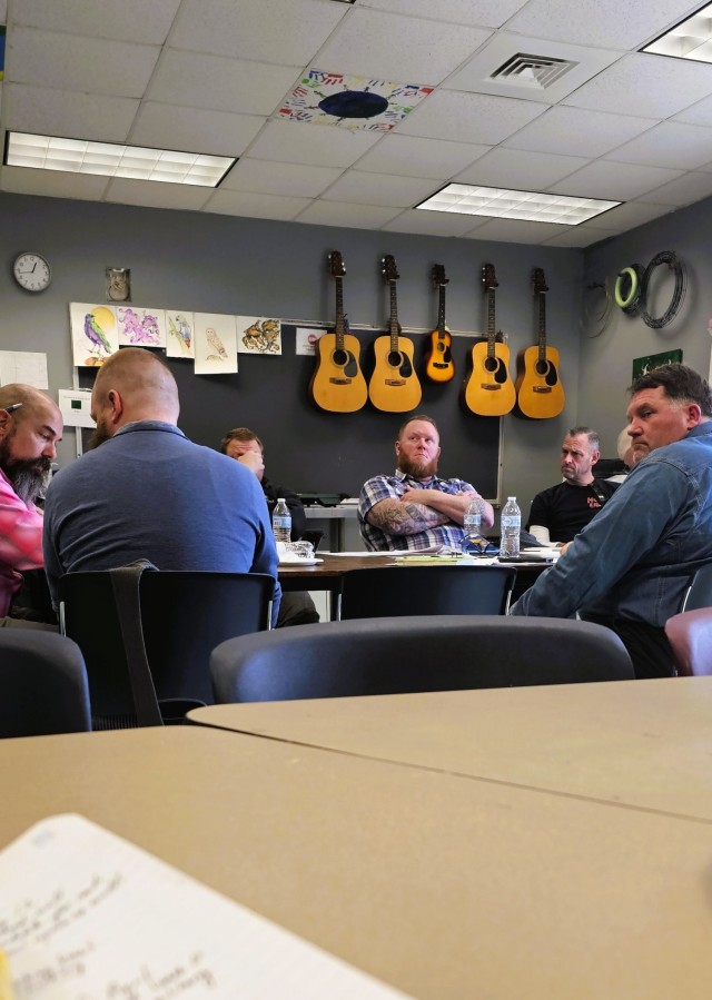 Members of the Sparta (Wis.) Area Chamber of Commerce meet March 12, 2025, in the Sparta Barney Center. Members of Fort McCoy, Wis., also attended the meeting to provide information about the post, and more. Community outreach is an important part...