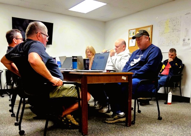Members of the Monroe County (Wis.) Natural Resource and Extension Committee meets in Sparta, Wis., on March 10, 2025. The mission of the Monroe County Natural Resource Committee is to manage, conserve, and protect our natural resources. The...