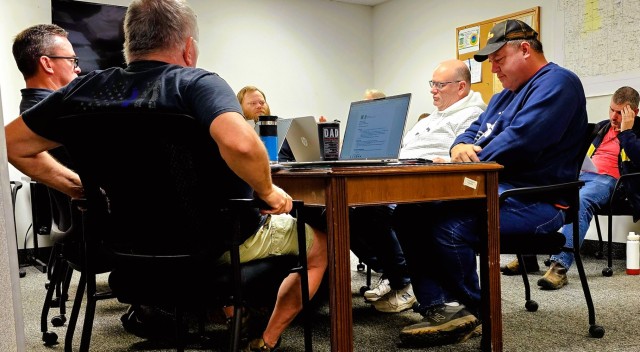 Members of the Monroe County (Wis.) Natural Resource and Extension Committee meets in Sparta, Wis., on March 10, 2025. The mission of the Monroe County Natural Resource Committee is to manage, conserve, and protect our natural resources. The...