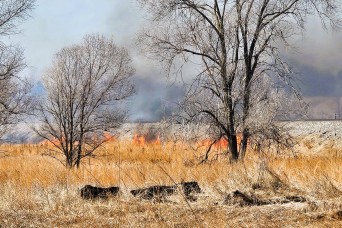 Photo Essay: Fort McCoy holds prescribed burn along rail corridor on installation; improves safety, Part 1