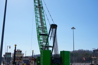 Ongoing maintenance at Cheatham Lock aims to improve navigation safety