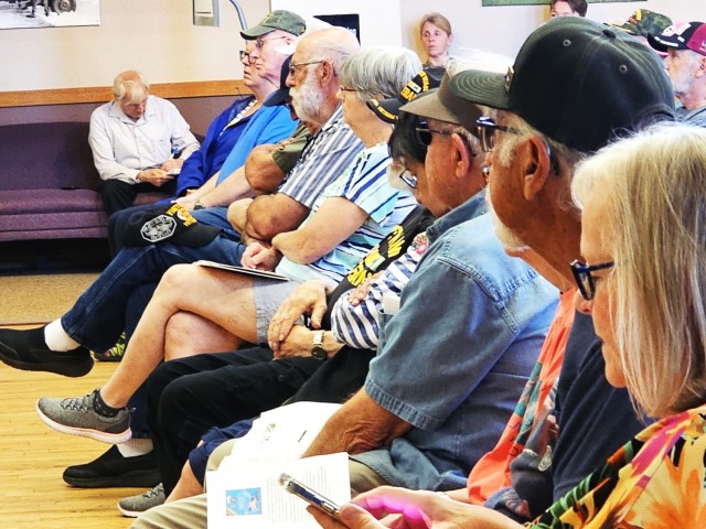 A scene from the 2024 Fort McCoy Armed Forces Day Open House is shown May 18, 2024, at Fort McCoy, Wis. An estimated audience of nearly 4,000 visitors participated in the open house, which included a Vietnam veterans welcome home ceremony, Army...