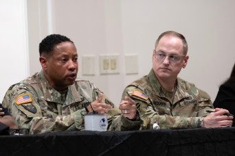 Post leaders talk on-post housing at town hall