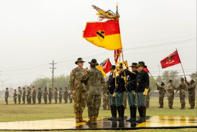 1st Cavalry Division Uncasing Ceremony