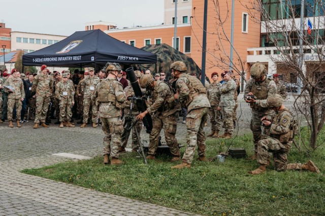 Paratroopers Showcase Cutting-Edge Drone Tech, Digital Fires Innovation at 173rd Brigade Symposium