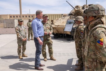 Secretary of the Army visits America’s Tank Division and Fort Bliss