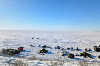 U.S. Army Arctic Regions Test Center personnel support major joint expedition