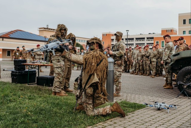 Paratroopers Showcase Cutting-Edge Drone Tech, Digital Fires Innovation at 173rd Brigade Symposium