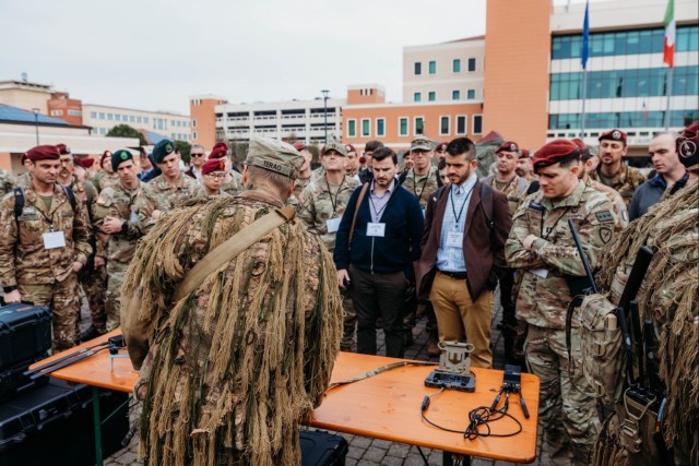 Paratroopers Showcase Cutting-Edge Drone Tech, Digital Fires Innovation at 173rd Brigade Symposium