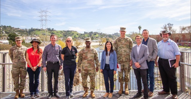 Army Civil Works senior leader gets updates on LA River Ecosystem Restoration Project