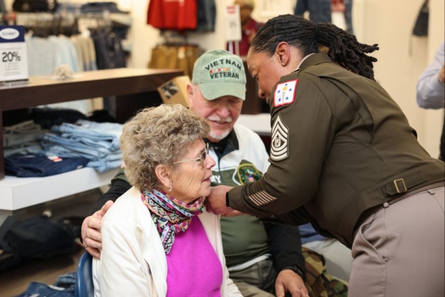 Fort Gregg-Adams AAFES hosts Vietnam War Pinning Ceremony