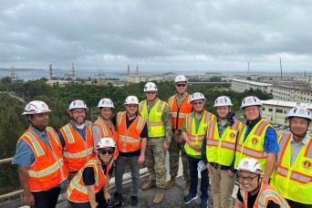 Pacific Ocean Division Commander Tours Japan