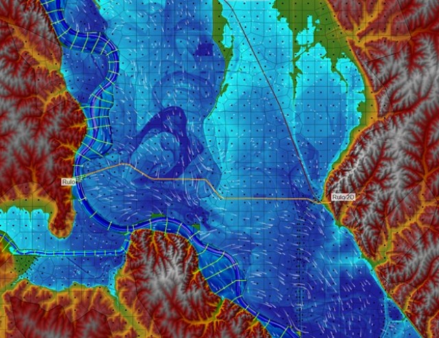 Inundation model