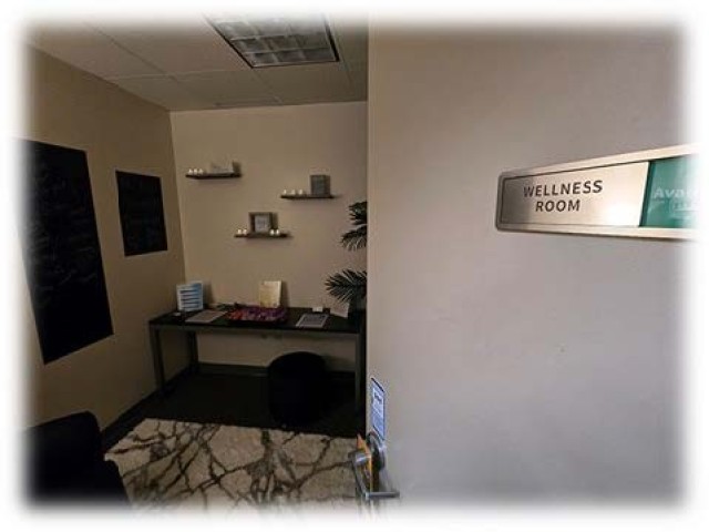 Wellness Room at Detrick - A place to unwind