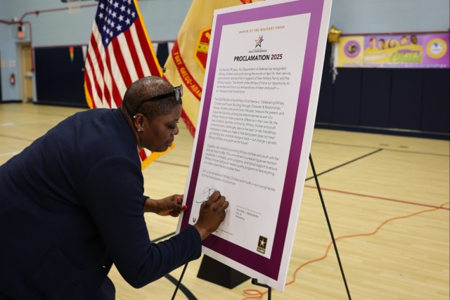 Fort Gregg-Adams Proclaims April as Month of the Military Child