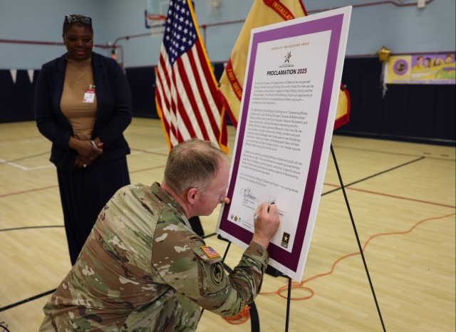 Fort Gregg-Adams Proclaims April as Month of the Military Child