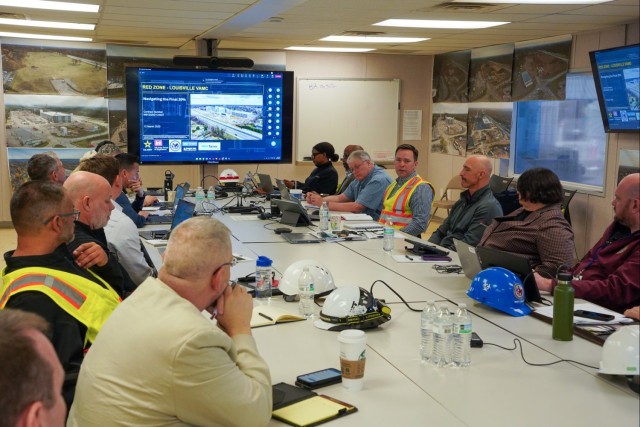 Louisville VA Medical Center construction marks last year of work with Red Zone meeting