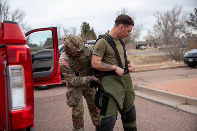 Interagency EOD training
