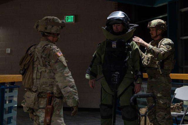 Interagency EOD training