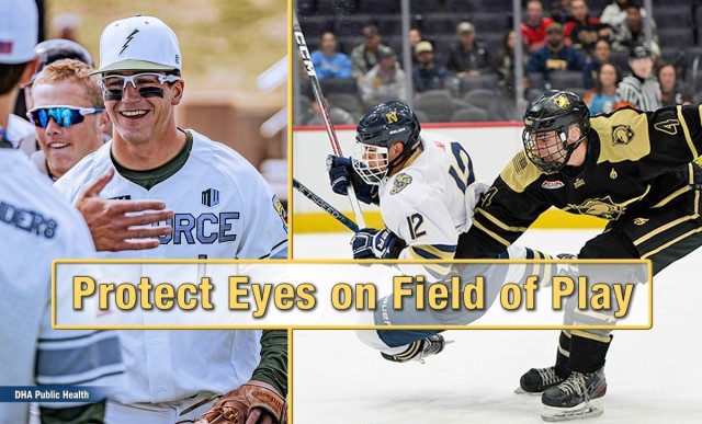 Public health experts remind service members to protect eyes on field of play