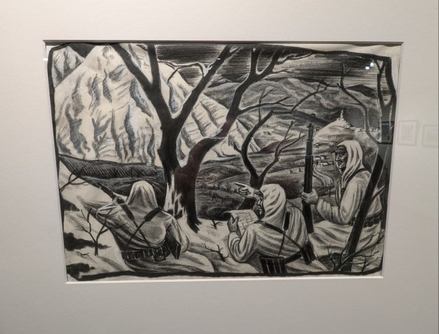 Fort Drum museum unveils exhibit showcasing WWII veteran’s artwork