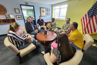Fort Buchanan and the Puerto Rico Sports and Recreation Department explore future collaborations to promote fitness