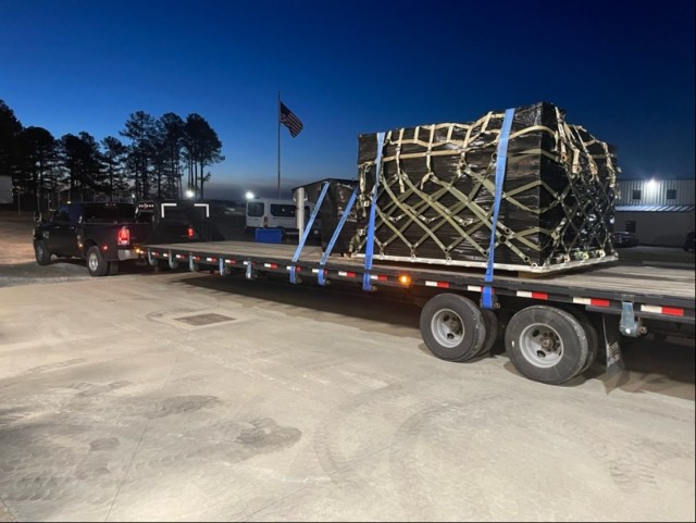 YRQ-10A Equipment Departs Textron Systems to Support DT Initiation