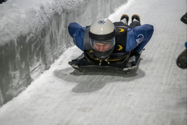Team U.S. competes in skeleton racing for Invictus Games