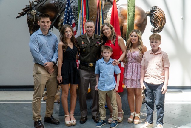 Col. Sean Kelly&#39;s Frocking Ceremony to Brigadier General