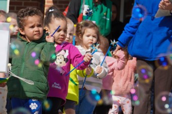 JBM-HH kicks off Month of the Military Child with Pinwheel Ceremony