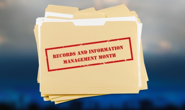 USASAC Command Security Programs Division Supports Records Management Month