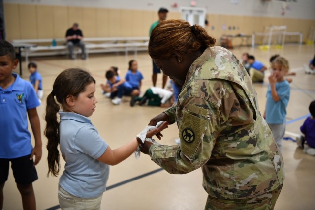 Fort Buchanan and the Local Community Unite to Protect Military Children
