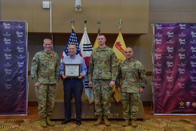 Military retiree volunteer of the year