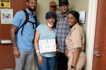 BAMC cancer patient celebrates two big events in one day