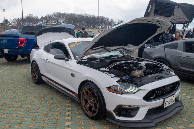 Car on display at the Car and Bike show