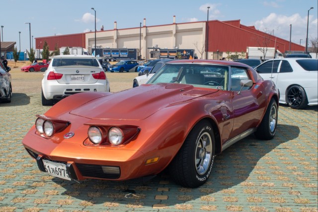 Car on display at the Car and Bike show