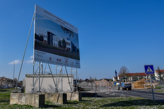 Work begins on newest USAG Wiesbaden school on Clay Kaserne