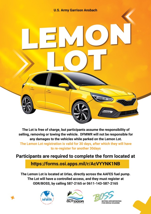 Service members and civilians stationed at USAG Ansbach now have a hassle-free option for selling and buying privately owned vehicles.
