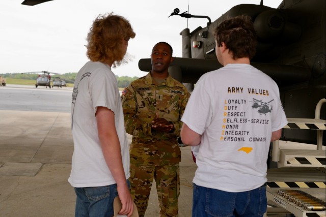 North Carolina National Guard Hosts GuardX Recruiting Event in Salisbury