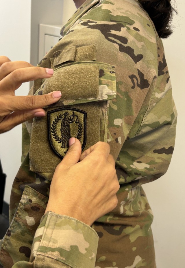 OSTC celebrates new shoulder sleeve insignia during patching ceremony