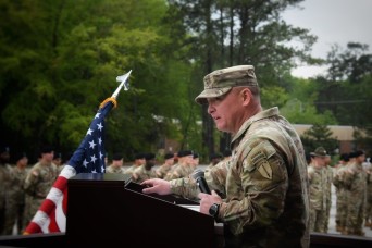 Infantry Commandant welcomes son of fallen Soldier to the Army
