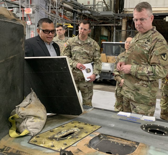 AMC Deputy Commanding General Visits Corpus Christi Army Depot