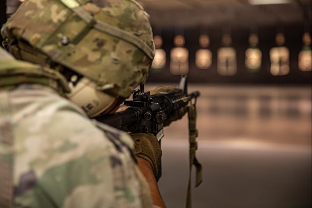 SETAF-AF tests soldiers in stress shoot at Best Squad Competition