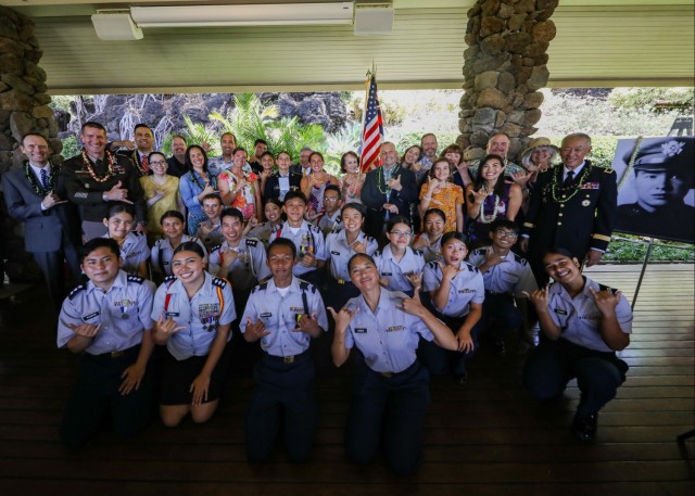 Medal of Honor Presented to WWII Hero Capt. Francis Brown Wai Family