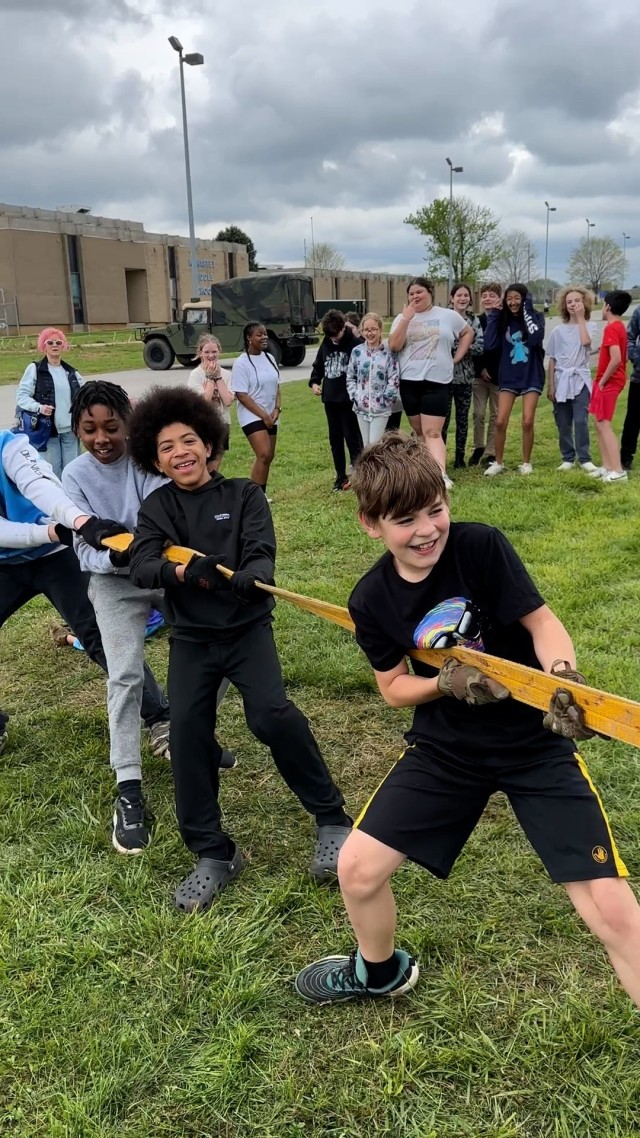 Standing Strong: Mahaffey Celebrates Military Kids with Field Day