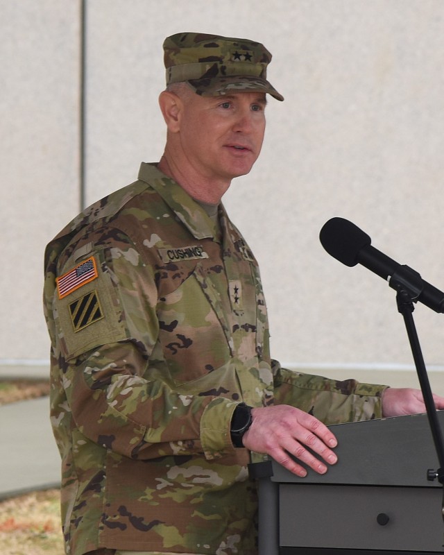 SFC Jared C. Monti Soldier and Squad Research Facility dedication