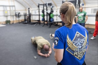 101st CAB H2F develops readiness and “Eagle Mindset” at March Madness Challenge