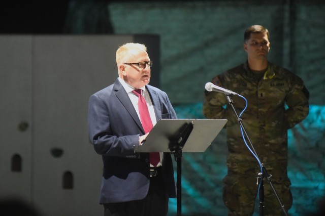 SFC Jared C. Monti Soldier and Squad Research Facility dedication