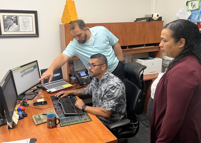 (Left to right: Andrew Pool, Lorenzo Lopez, Renee Fletcher)