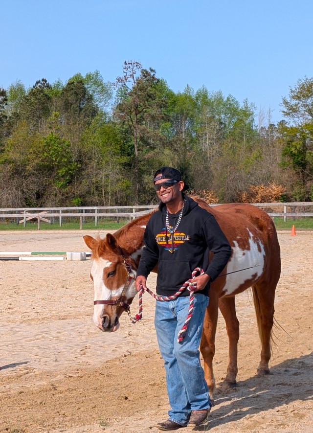 ‘Hey, I’m here for you’ Healing Connection for Wounded Soldier